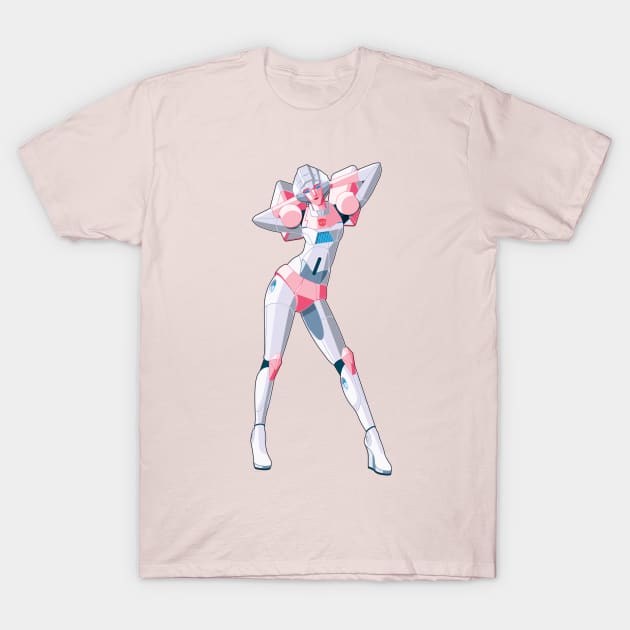 Arcee, Transformers T-Shirt by Staermose